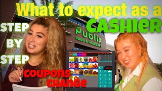 What you do as a CASHIER✅ How to deal with coupons giving change customers ampmore Very Detailed [upl. by Elum]