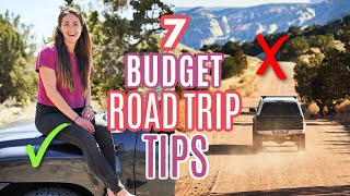 7 Super Simple Ways to Save Money on Road Trips ROAD TRIP ON A BUDGET [upl. by Oicnoel]