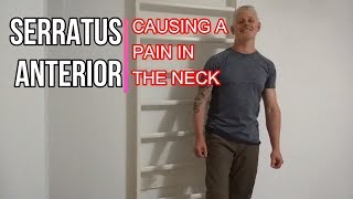 Serratus Anterior Stretch To Help Relieve Neck Pain [upl. by Ibor]