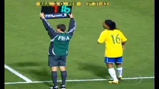 The Day Ronaldinho Substituted amp Changed The Game [upl. by Nhguahs727]