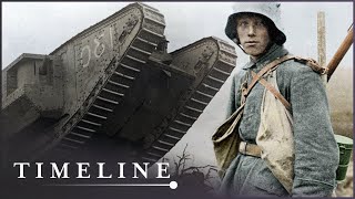 WWI 1916 The Terror Of The First Tanks  Greatest Tank Battles  Timeline [upl. by Niarb]