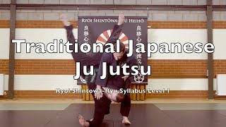 54 JuJutsu Techniques  Self Defence Syllabus  Traditional Japanese Ju Jutsu Ryu [upl. by Auria]