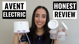 Philips Avent Double Electric Breast Pump Review [upl. by Cami]