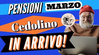 🌏 PENSIONI MARZO 👉 CEDOLINO IN ARRIVO ‼️ [upl. by Hsepid]