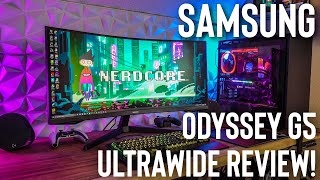 Samsung G5 34inch Ultrawide Review [upl. by Abebi]