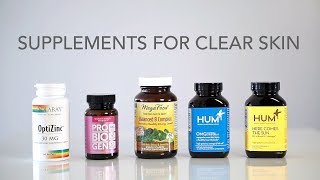 5 Best Supplements For Clear Skin [upl. by Portwine]