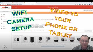 Alarmcom Smart Gateway amp WiFi Camera setup [upl. by Einberger]