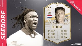 CLARENCE SEEDORF 85  Als ZDM ZM und ZOM getestet  FIFA 21 Player Review [upl. by Annovahs]