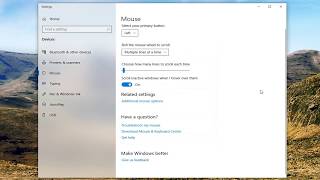 How to Adjust DPI Settings On A Mouse Sensitivity In Windows 10 Tutorial [upl. by Nired]