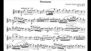 FrChopin NOCTURNE Op9Nr2piano accompaniment [upl. by Crin]