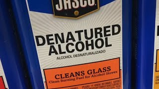 the DIFFERENCE between denatured alcohol and alcohol [upl. by Joub]