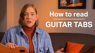 Guitar Tutorial  How To Read Tabs [upl. by Skerl]