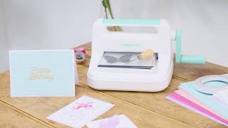 Introduction to the Hobbycraft Die Cutting Machine [upl. by Faux]