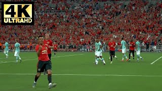 4K Man Utd Vs Inter Milan Champions Cup Highlights [upl. by Midan]