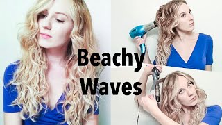 How To Get Beachy Waves Using a Diffuser [upl. by Bremble]