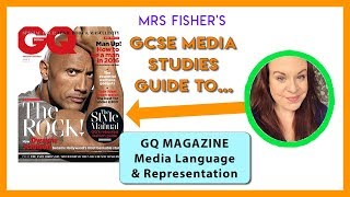 GCSE Media Studies  GQ Magazine  Media Language amp Representation [upl. by Shevlo]