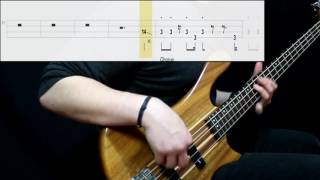 Jamiroquai  Runaway Bass Cover Play Along Tabs In Video [upl. by Ragg347]