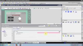 Siemens KTP600 HMI Programming [upl. by Harberd384]