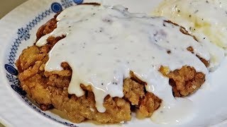 Chicken Fried Steak amp Country Gravy [upl. by Knowlton]