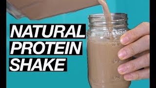 Homemade Protein Shake Natural Recipe [upl. by Ecarg]