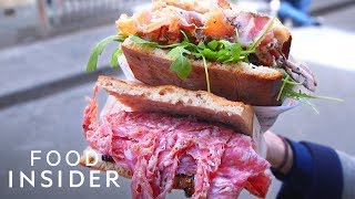 Why This Sandwich Shop Is Florences Most Legendary Street Eat  Legendary Eats [upl. by Yorztif]