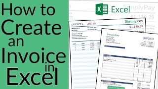 How To Create an Invoice in Excel  Free Invoice Template Download [upl. by Neibart]