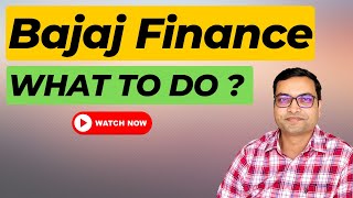 Bajaj Finance Share  What to do [upl. by Alicirp]