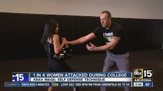 Selfdefense techniques of Krav Maga [upl. by Rehpotsirahc]