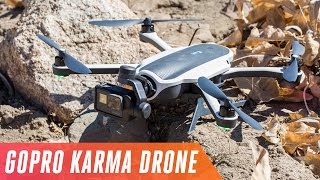 GoPro’s new Karma drone test flight [upl. by Ecnahoy912]