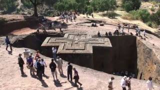 The Northern group of churches of Lalibela Ethiopia [upl. by Narbig]