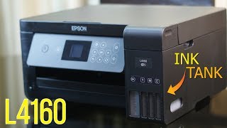 Epson L4160 review  with Integrated Ink Tank system सर्वश्रेष्ठ प्रिंटर [upl. by Penni]