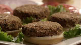 How to Make Black Bean Veggie Burgers  Allrecipescom [upl. by Goldie]