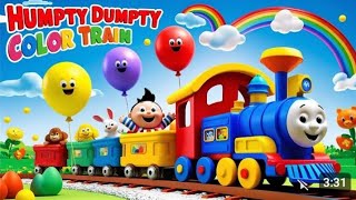 Humpty Dumptys Whimsical Color Train Adventure Sing Along [upl. by Verge573]