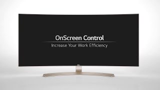 LG UltraWide™ Monitor  OnScreen Control [upl. by Mcleod934]