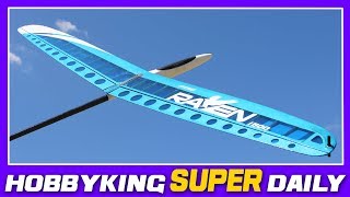 HKing Raven 1500mm Discus Launch Glider DLG PNF  HobbyKing Super Daily [upl. by Acsisnarf822]