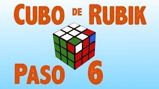 Resolver cubo de Rubik Paso 6 [upl. by Lalitta]