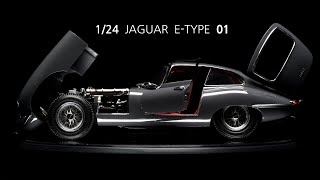 JAGUAR ETYPE 124 HELLER  part 1 [upl. by Abbye]