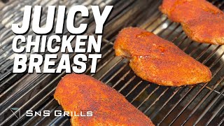 JUICY Grilled Chicken Breast Recipe  How to Grill Chicken Breast Easy [upl. by Thordia]