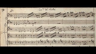 VIVALDI  Grosso Mogul  Concerto RV 208 in D major  Original manuscript [upl. by Sairahcaz]