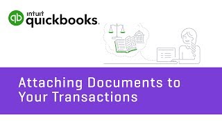 How to attach documents to transactions bills amp expenses  QuickBooks Online Tutorial [upl. by Rabbaj945]