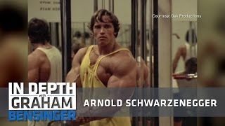 Arnold Schwarzenegger Flexing in the mirror [upl. by Ayita450]