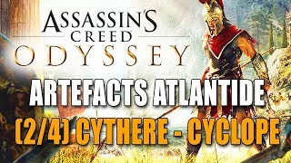 ASSASSINS CREED ODYSSEY  ARTEFACTS ATLANTIDE 24 CYTHÈRE  BOSS FIGHT CYCLOPE  Brontès [upl. by Nomad]