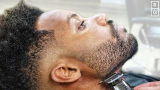 20 MINUTE SHORT BEARD TRIM WITH FADE TUTORIAL [upl. by Yale]