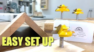 How To Use A Miter Lock Router Bit From Zokmok Tools [upl. by Itra348]