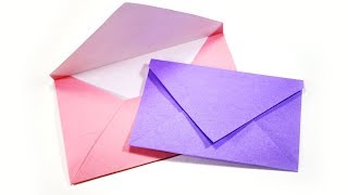 How to make Envelope  Paper Crafts 1101 [upl. by Horwitz]