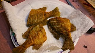 Frying WHOLE Blue Gills You NEED To Try This [upl. by Ocker]