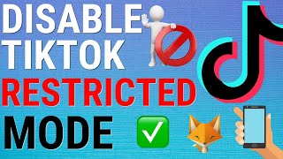 How To Disable Restricted Mode On TikTok [upl. by Ahcilef]