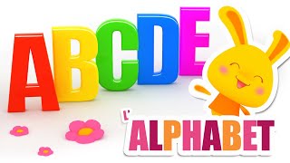 Comptines de lAlphabet  Chanson alphabet Maternelle  ABCD [upl. by Ahras]