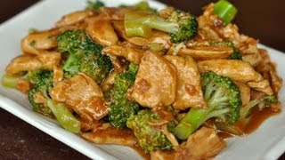 Wok Cooking Stirfry Chicken with Broccoli Recipe [upl. by Nero5]