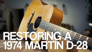 Martin D28 restoration with Lars Dalin [upl. by Pages]